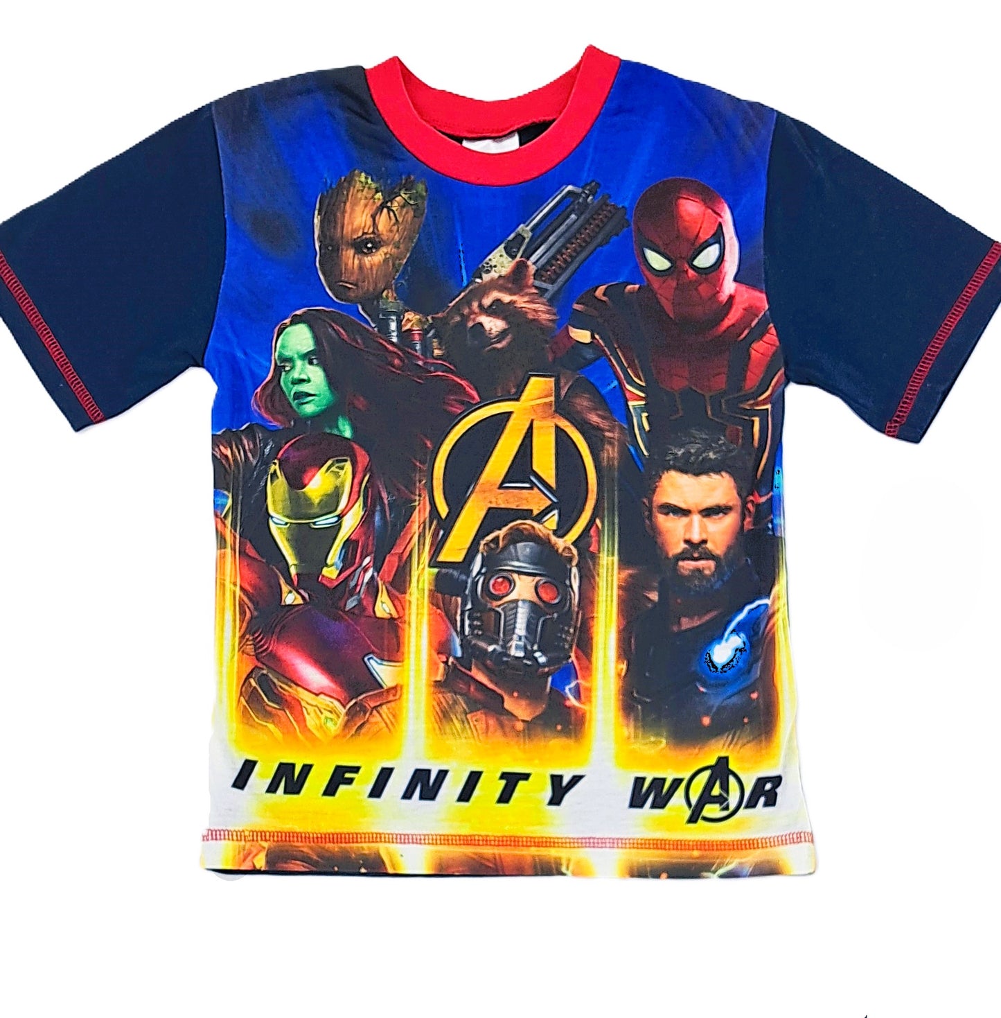 Marvel Avengers Infinifty War Boys Shortie Pyjamas 5-6 Years