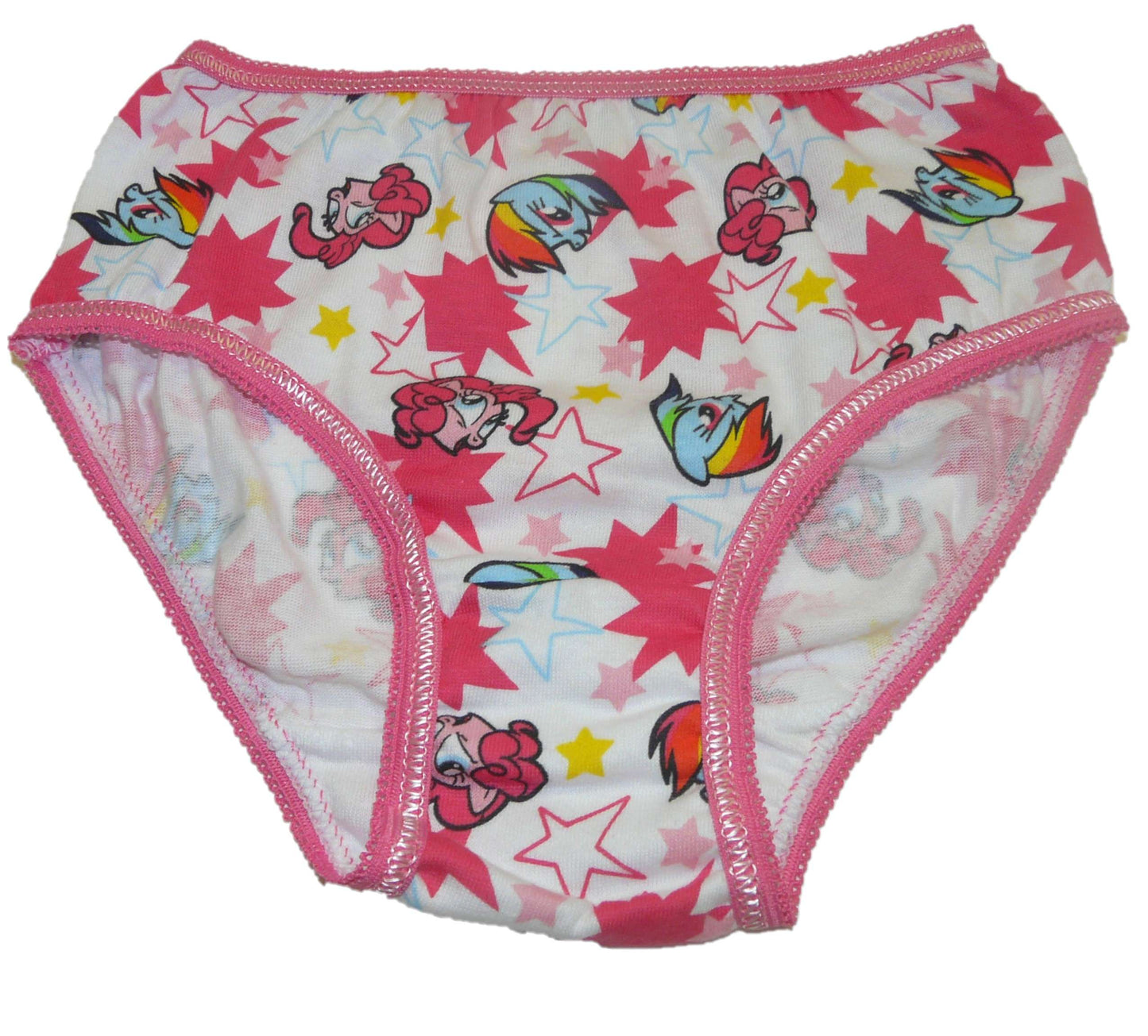 My Little Pony Girls 3 Pack Cotton Knickers Underwear Briefs