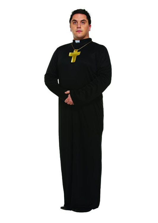 Adult Mens Vicar XL Fancy Dress Costume