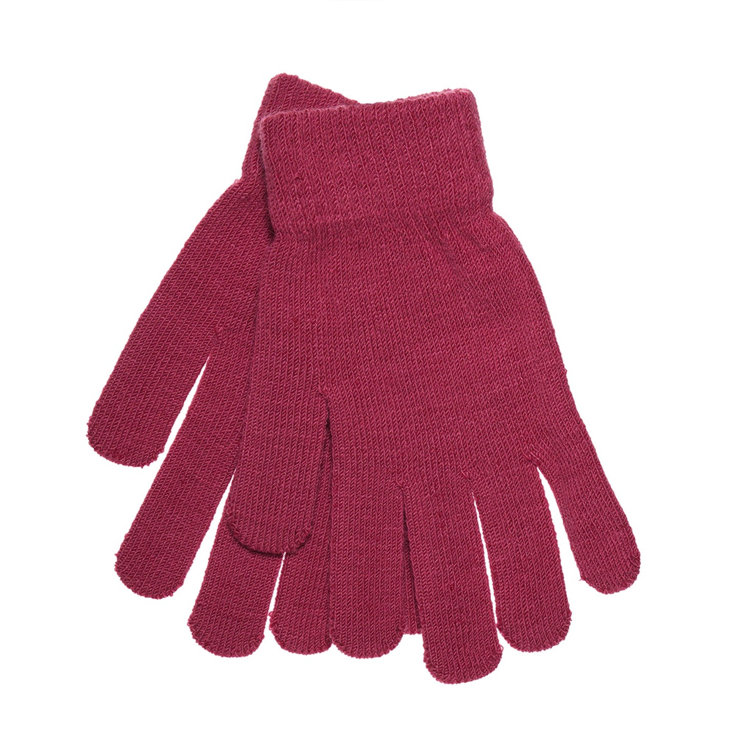 Ladies 2 Pack Magic Stretch Gloves Warm Knitted Winter Soft Cosy