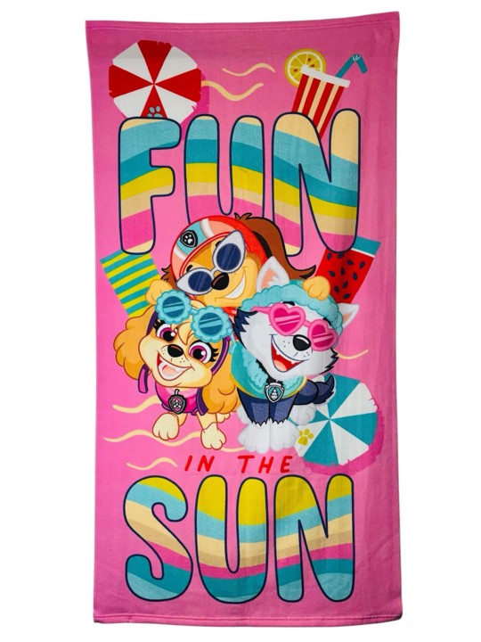 Children's Beach Towel, Bluey, Spiderman, Avengers, Princess, Paw, Stitch