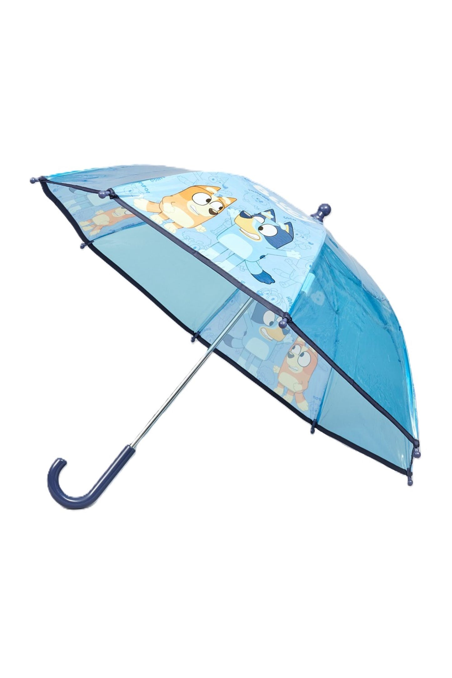 Bluey Boys' Stick Umbrella Kids' Lightweight and Bingo PVC Brolly