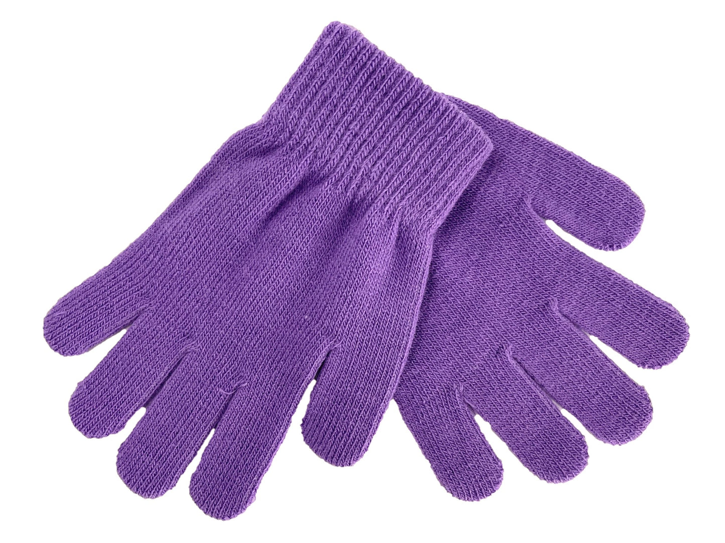 2 Pairs Ladies Thermal Stretch Magic Gloves - Various Colours