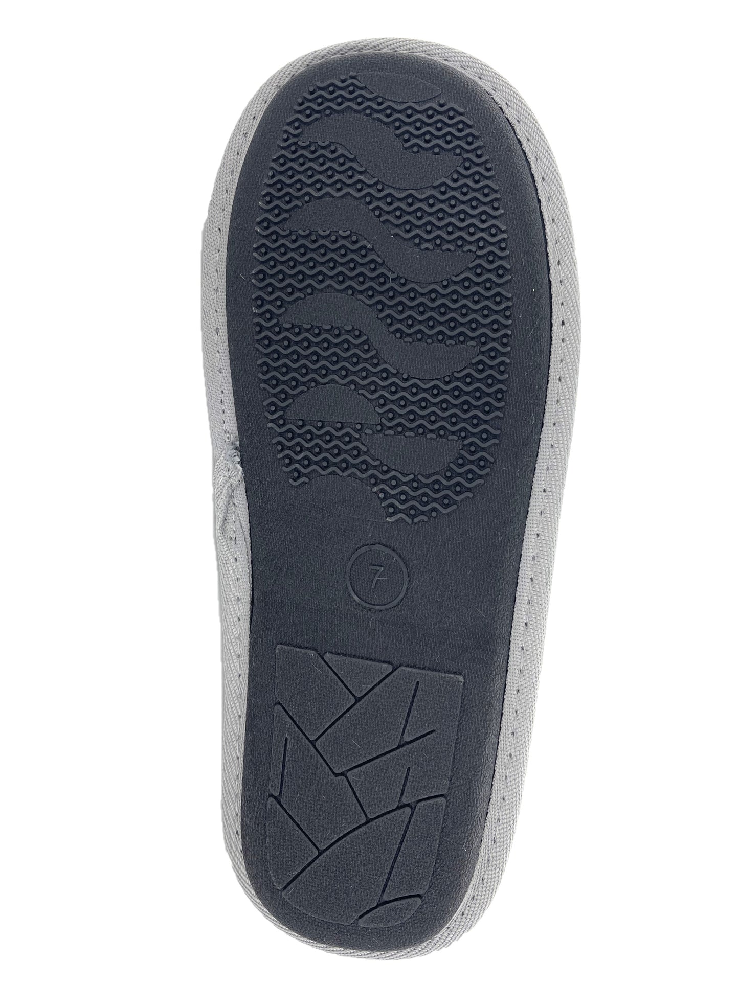 Men's Microfibre Slip-On Faux Fur Lined Memory Foam Mule Slippers