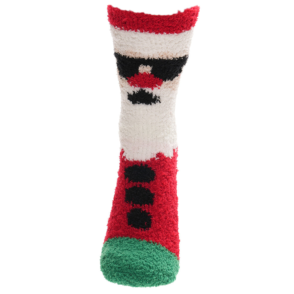 3 Pack Kids Christmas Cosy Socks - 6-8