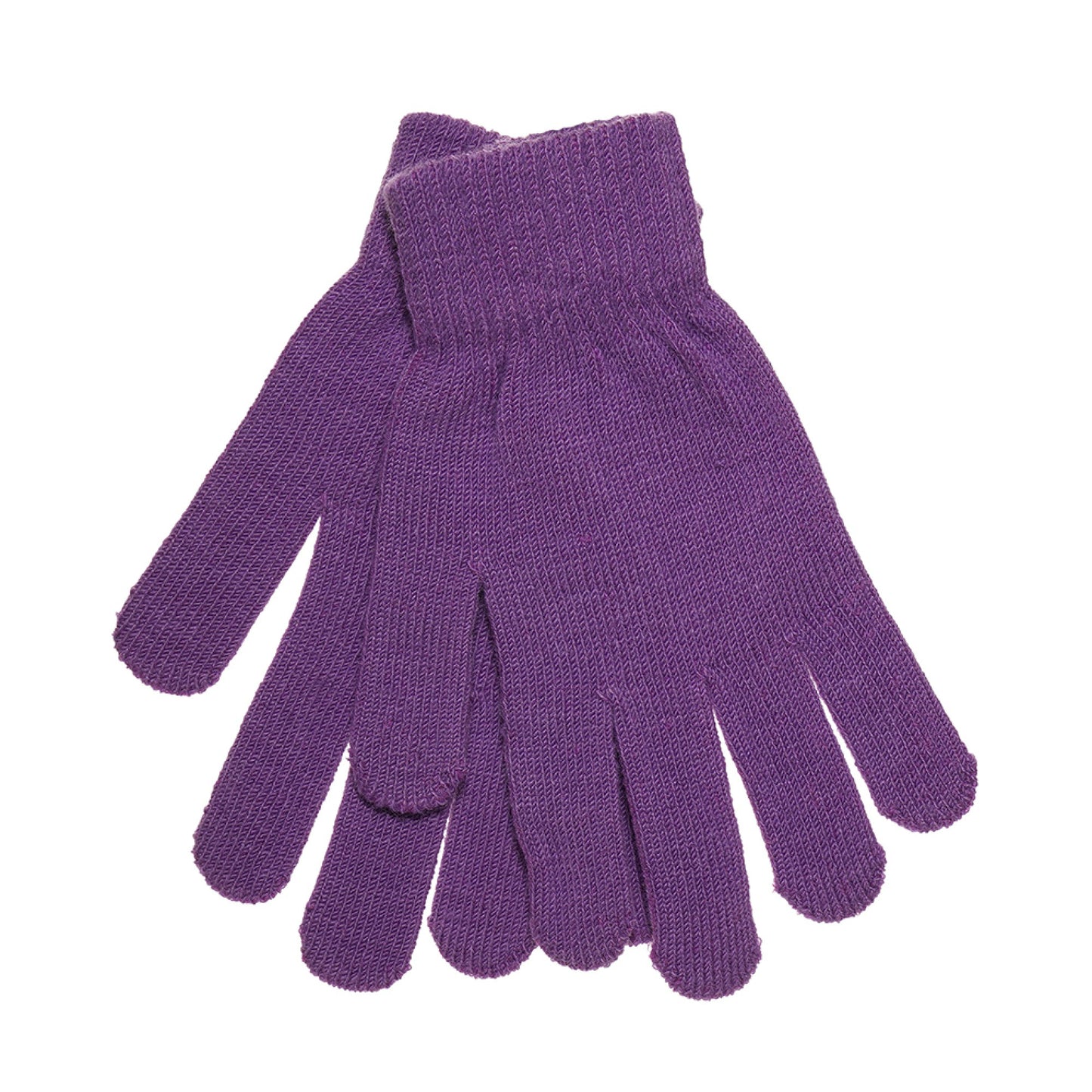 Ladies 2 Pack Magic Stretch Gloves Warm Knitted Winter Soft Cosy