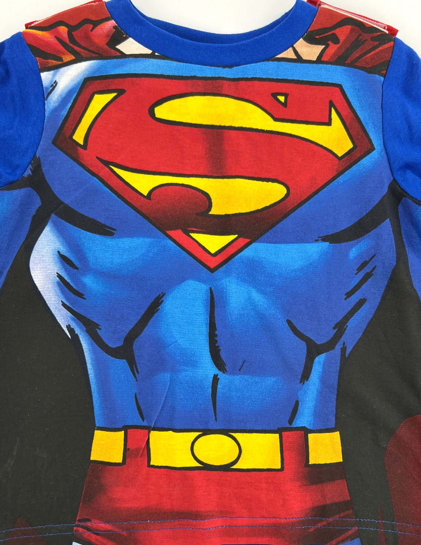 Superman Boys Pyjamas & Cape 2-8 Years, DC Comics, Superhero