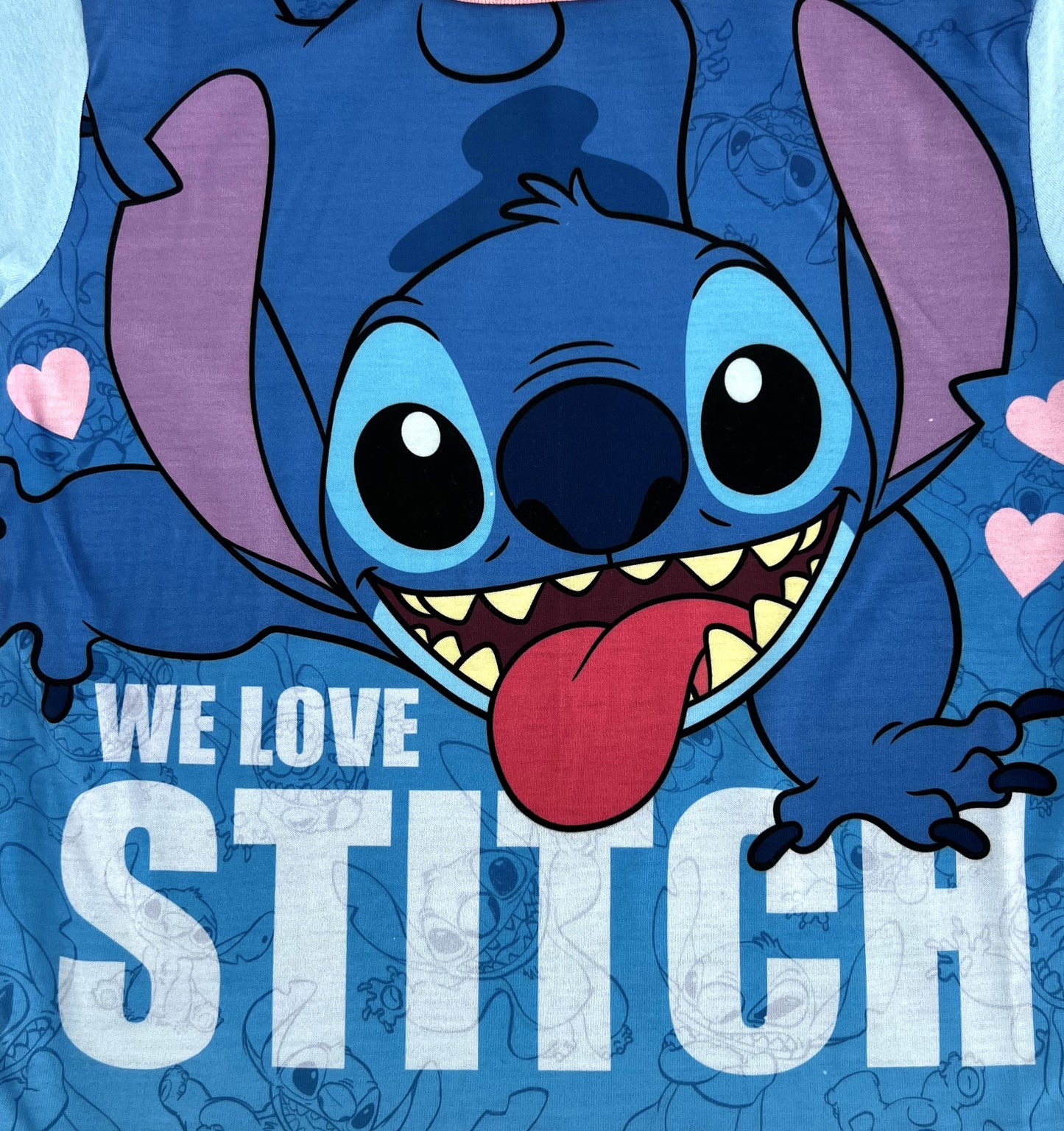 Disney Lilo & Stitch Girl’s Shortie Pyjamas 5-12 Years,