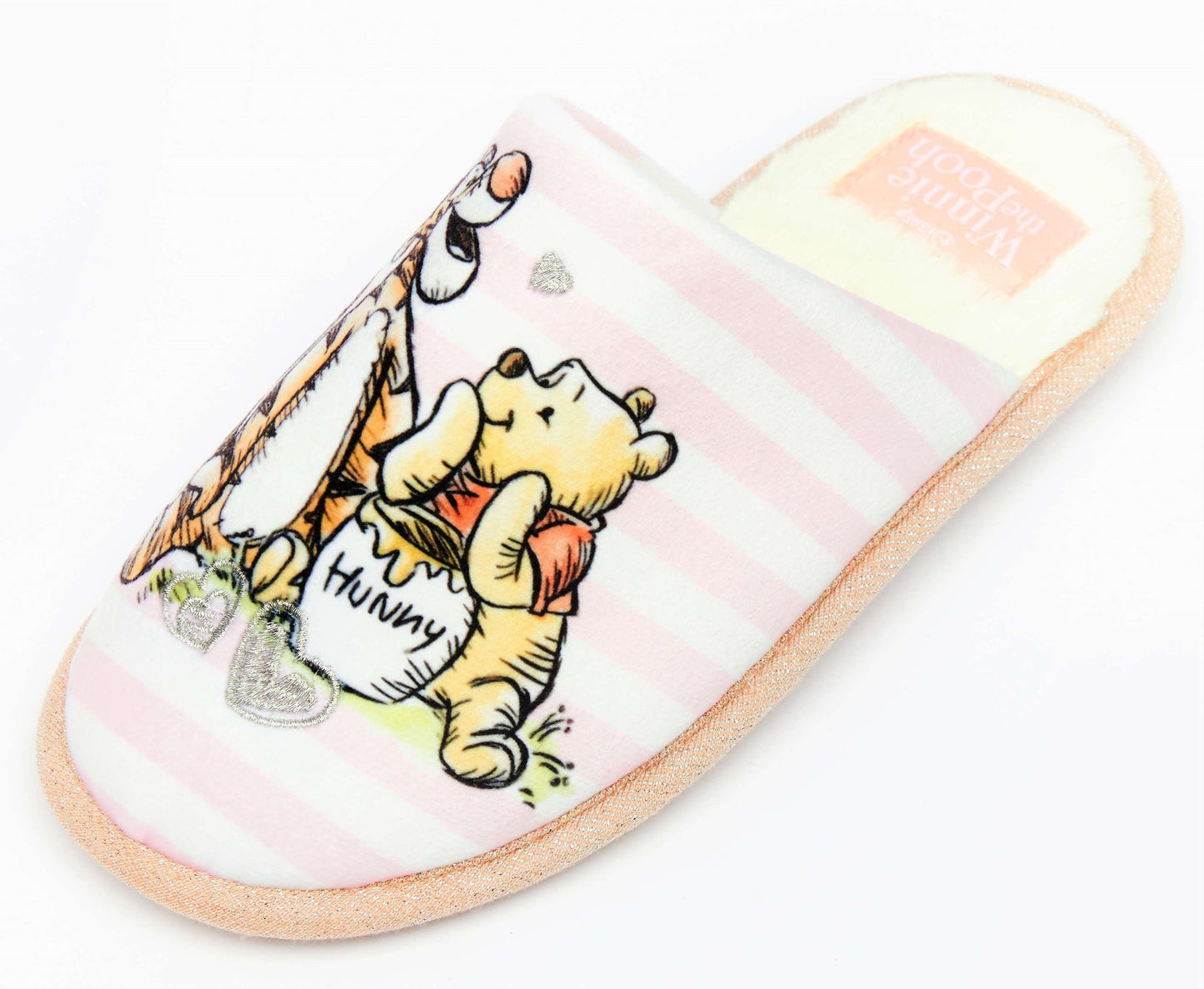 Disney Winnie the Pooh “Pooh & Tigger” Ladies Mule back slippers