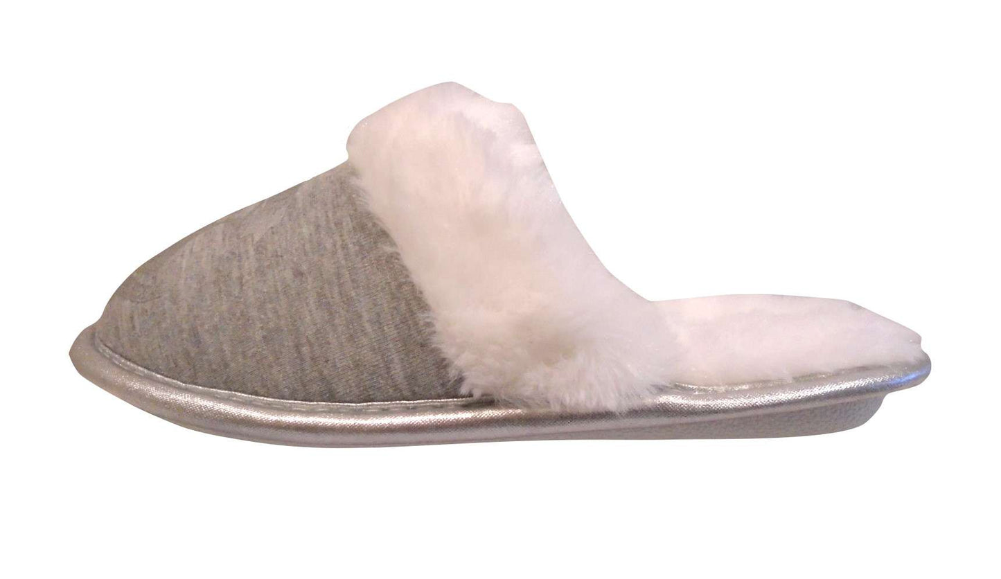 Girls Harry Potter Grey and Silver Mule Slippers New with Tags UK 10