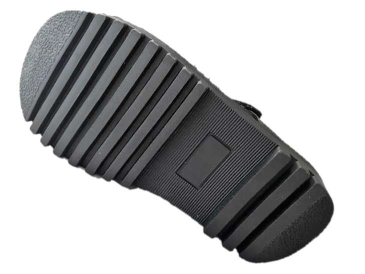 Girls Black Mary Jane School Shoes Touch Fasten Cushioned Non Slip UK Sizes 8-12