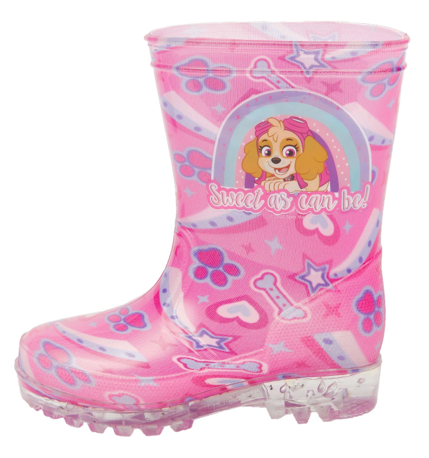 Paw Patrol Girls "Sweet as Can Be!" Wellies Rain Boots
