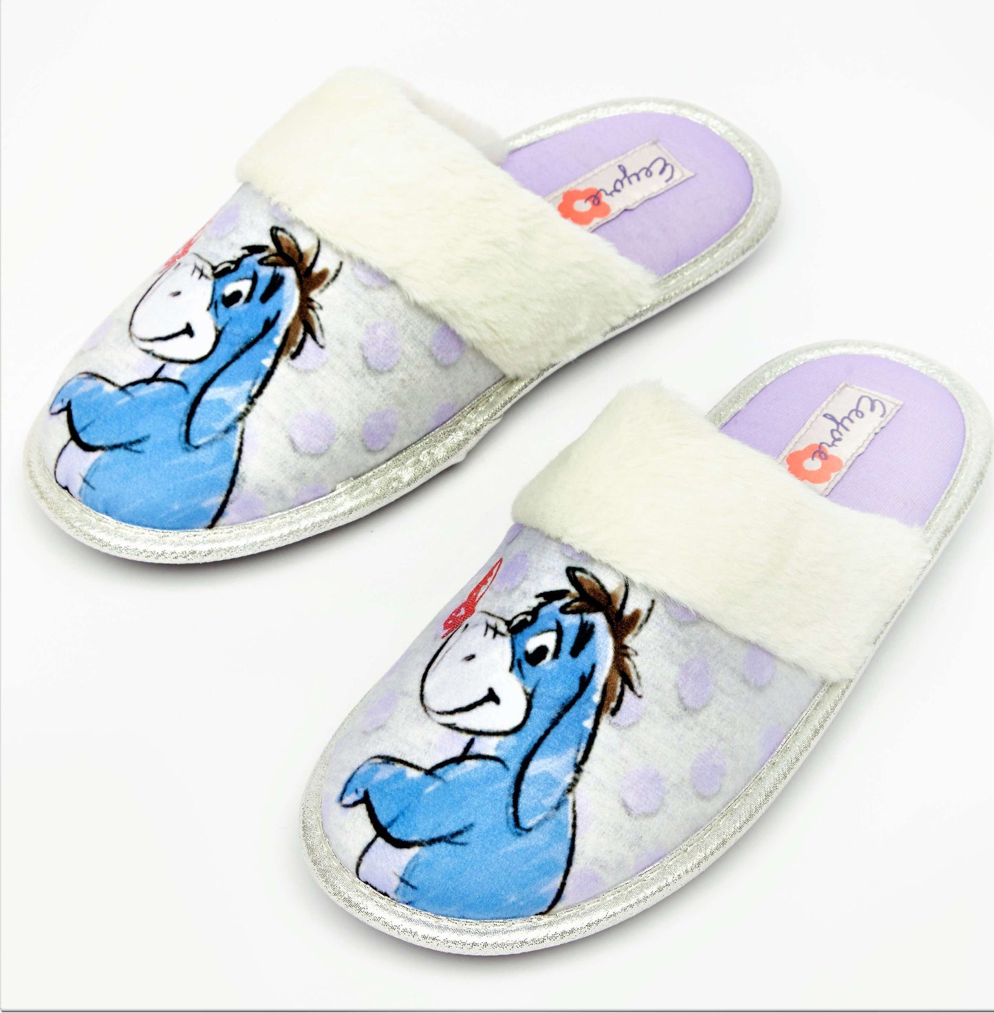 Disney Eeyore Winnie the Pooh Ladies Mule Slippers