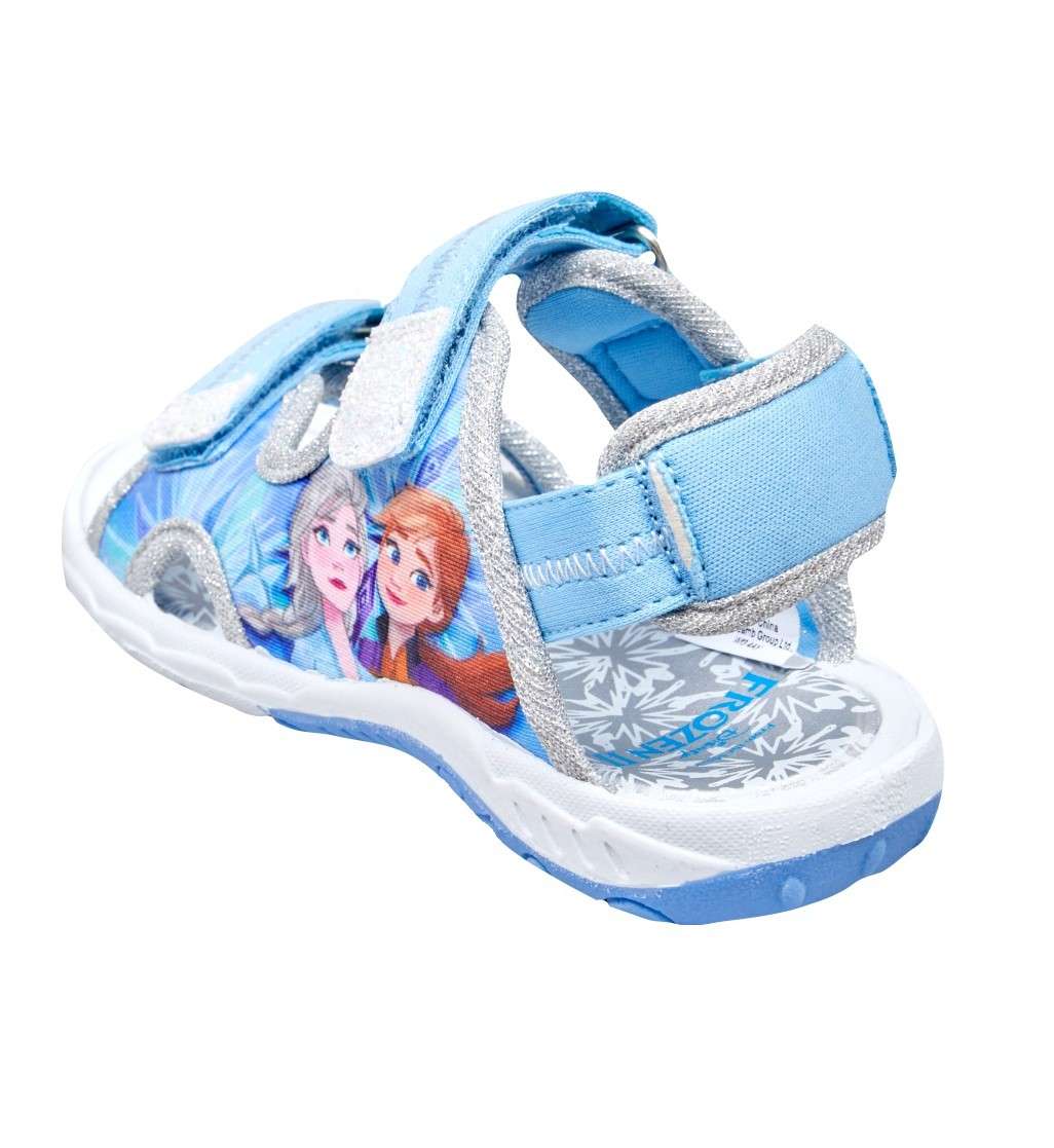 Buy Disney Girls' Frozen Sandals - Adjustable Strap Summer Sports Sandals  (Toddler/Little Kid), Size 7/8, Anna/Elsa at Amazon.in