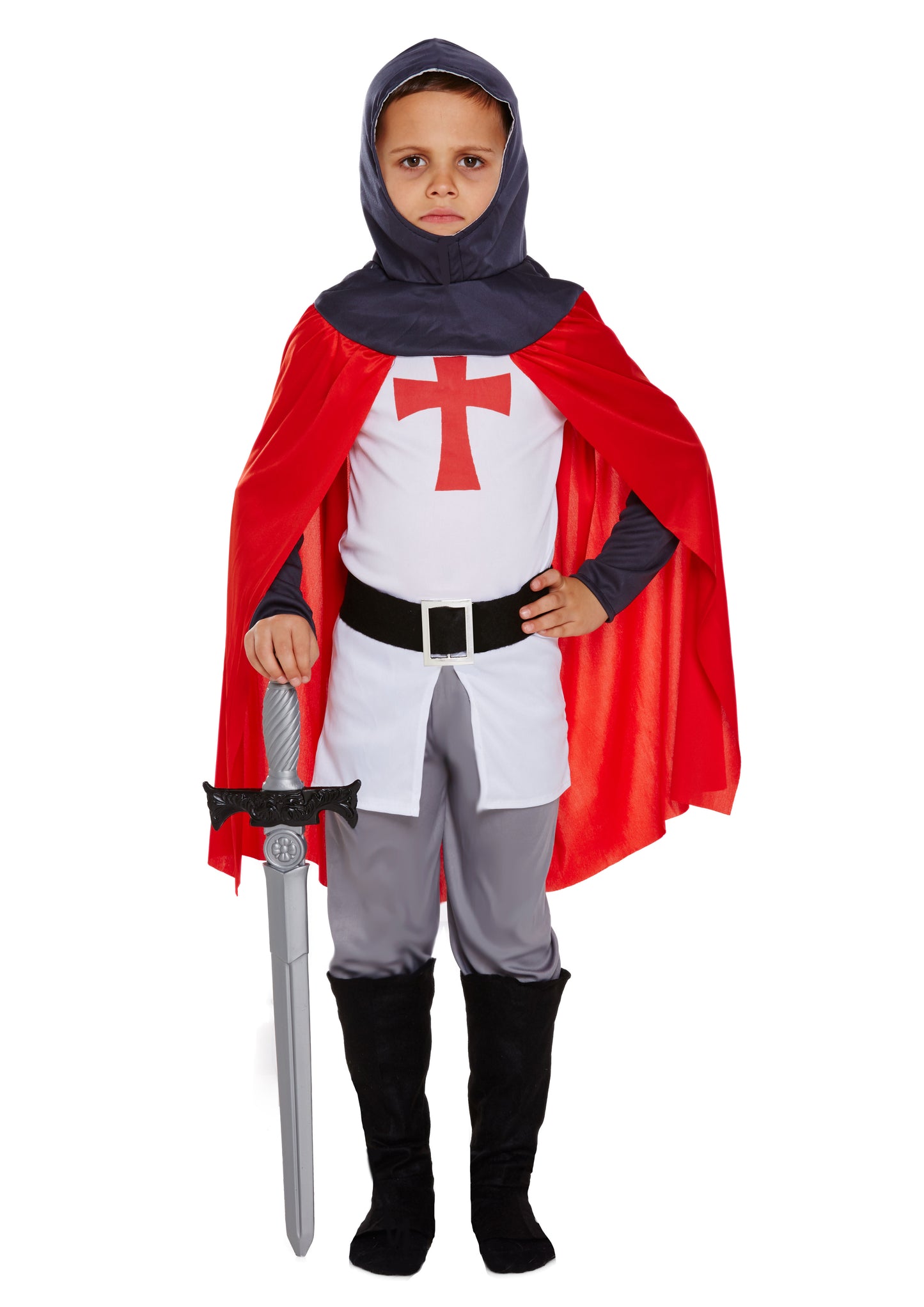 Child's Knight Crusader Costume St Georges Day, Book Day