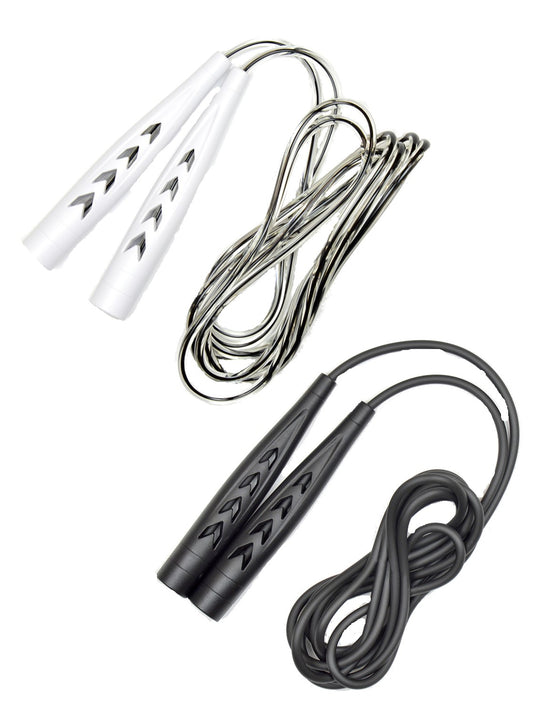 Ladies Mens Unisex Gym Fitness Skipping Jump Ropes 3M Plastic With Carry Bag