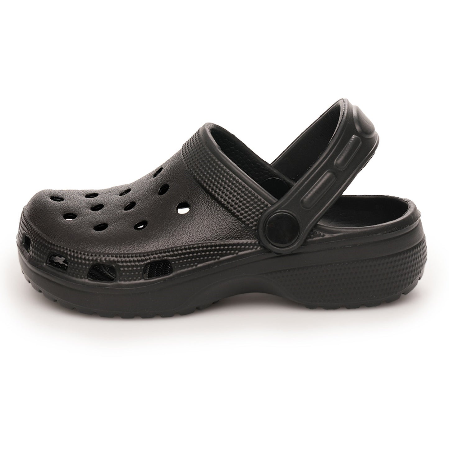 Boys Black Clogs Non-Slip Lightweight Beach Sandals Summer Shoes