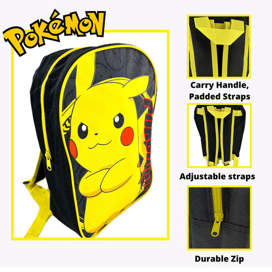 Pokémon Backpack Kids School Bag Children's Boys & Girls Nursery Rucksack