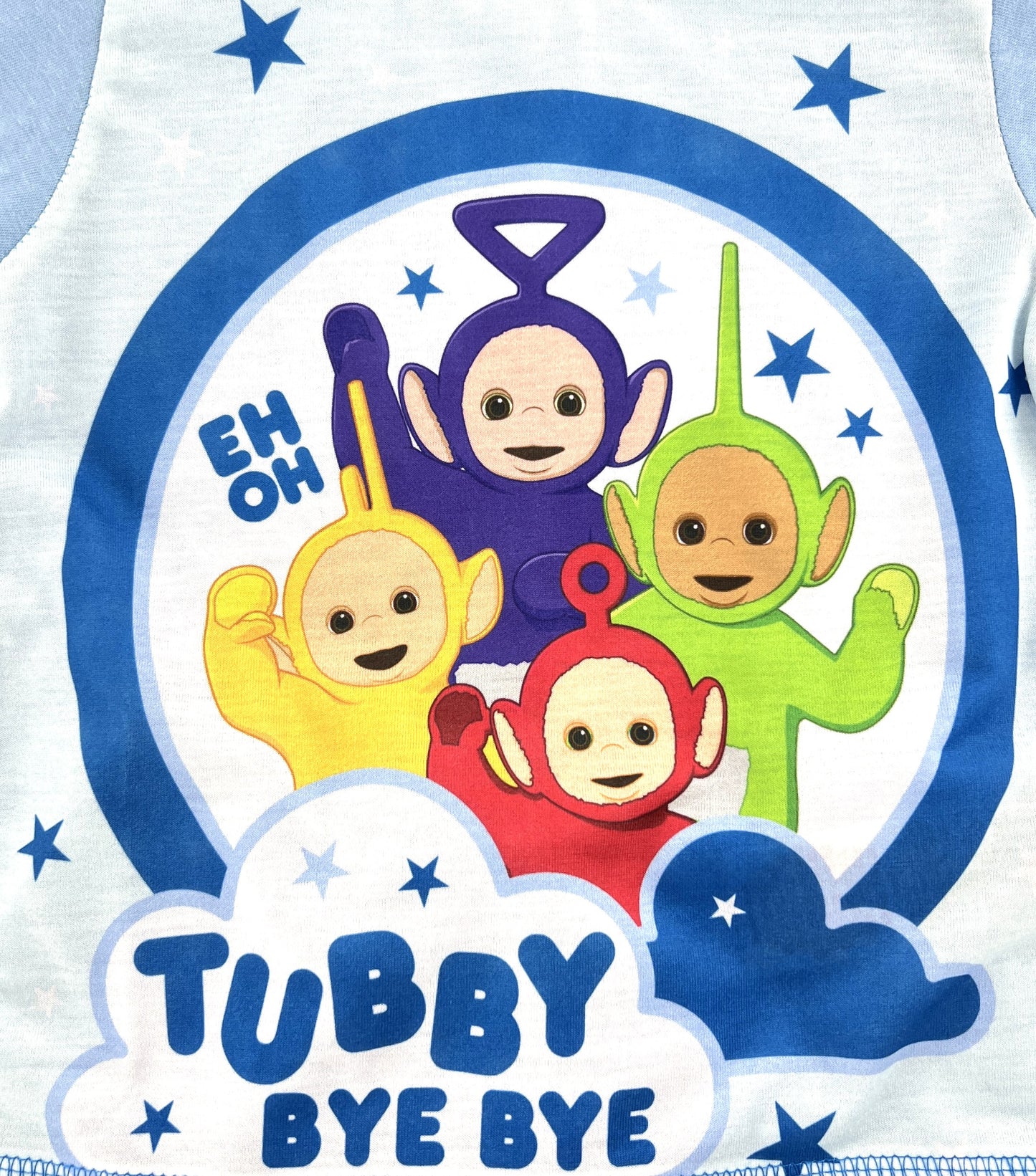 Teletubbies Children’s Pyjamas  “Tubby Bye Bye” PJ Set Ages 12 Months to 4 Years