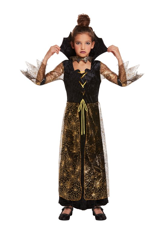 Halloween Spiderella Girls Fancy Dress Costume 4-11 Years Available