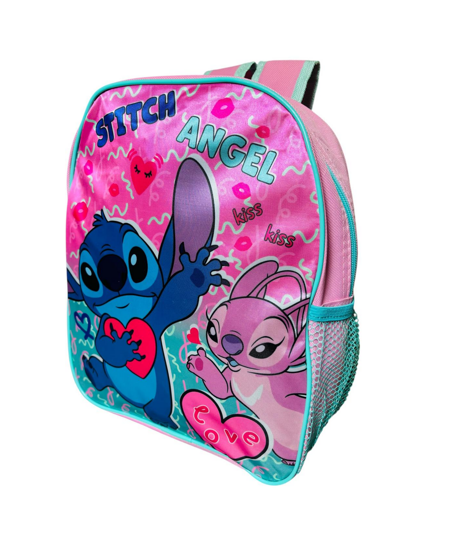 Stitch Backpack Kids Pink School Bag Children's Girls Nursery Rucksack