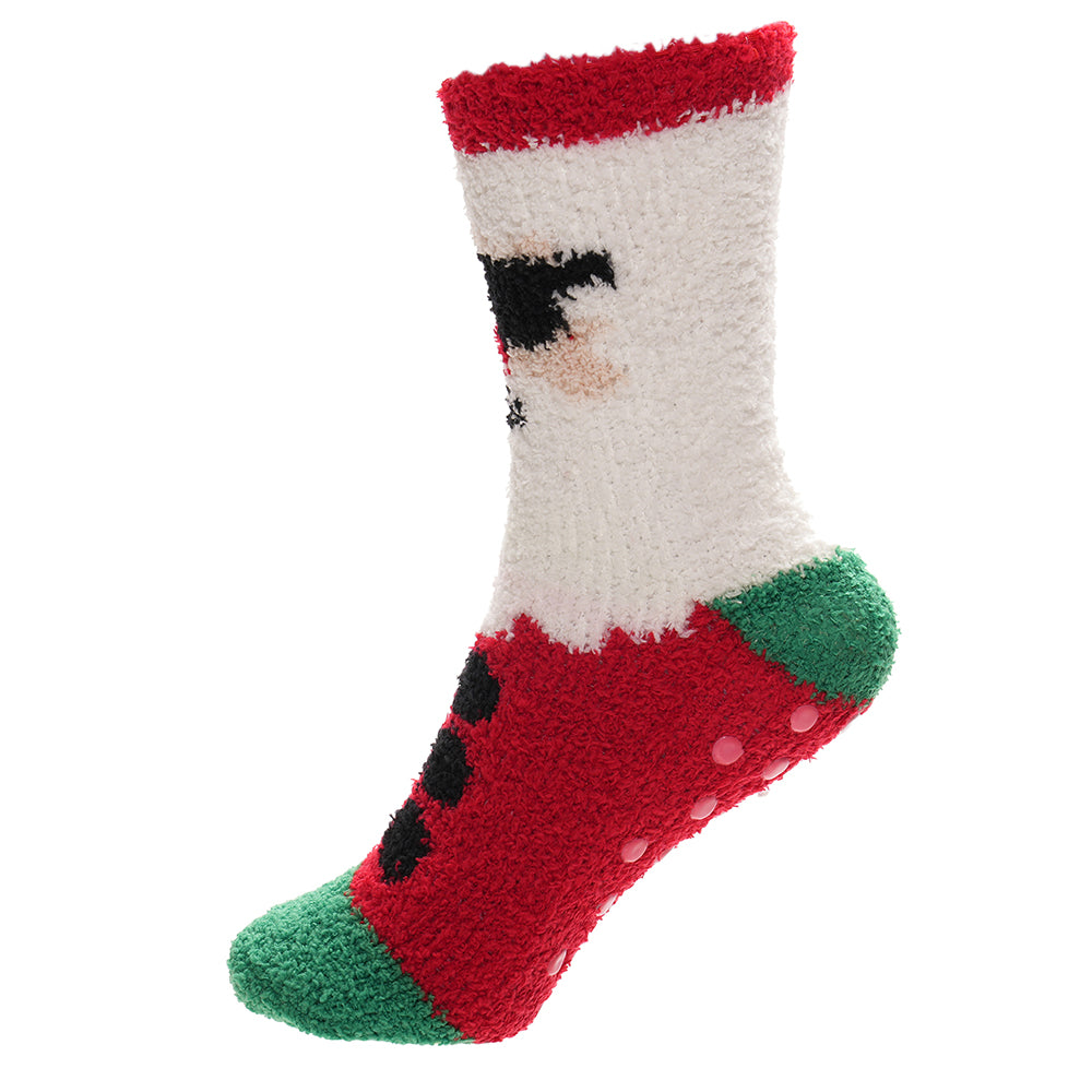 3 Pack Kids Christmas Cosy Socks - 6-8