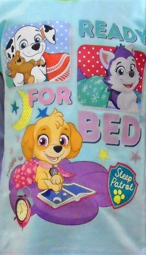 Paw Patrol Toddler Girl’s Cotton Pyjamas, 1-5 Years, Stocking Filler Gift Idea