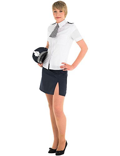 Policewoman Fancy Dress Costume