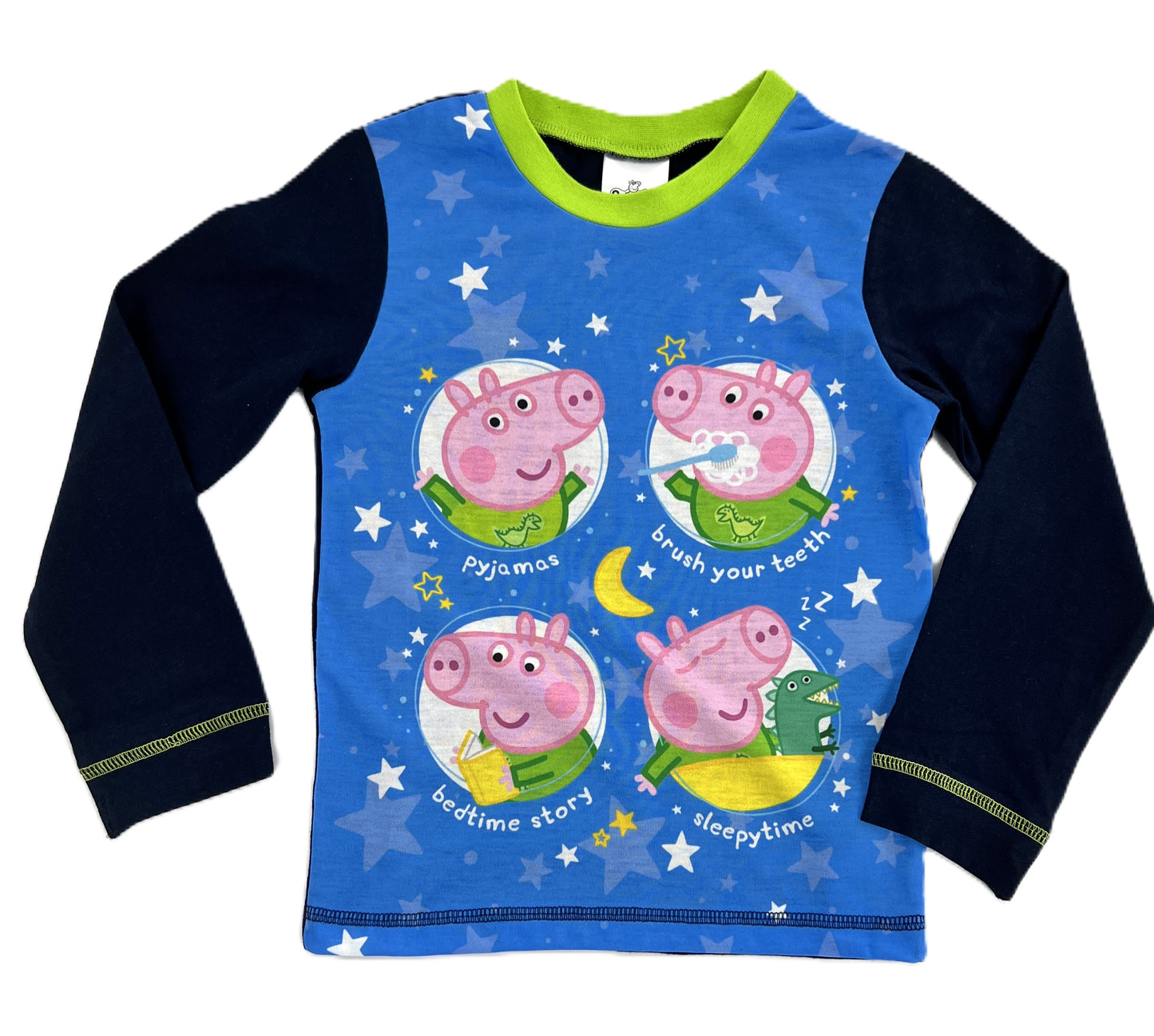 George Pig Pyjamas "Bedtime" 18 Months-5 Years, Peppa, PJ, Bedtime, Nightwear