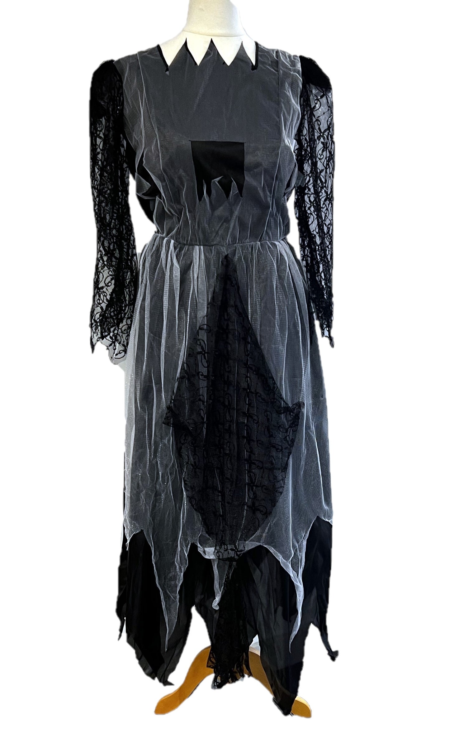 Ladies Halloween Corpse Bride Fancy Dress Costume