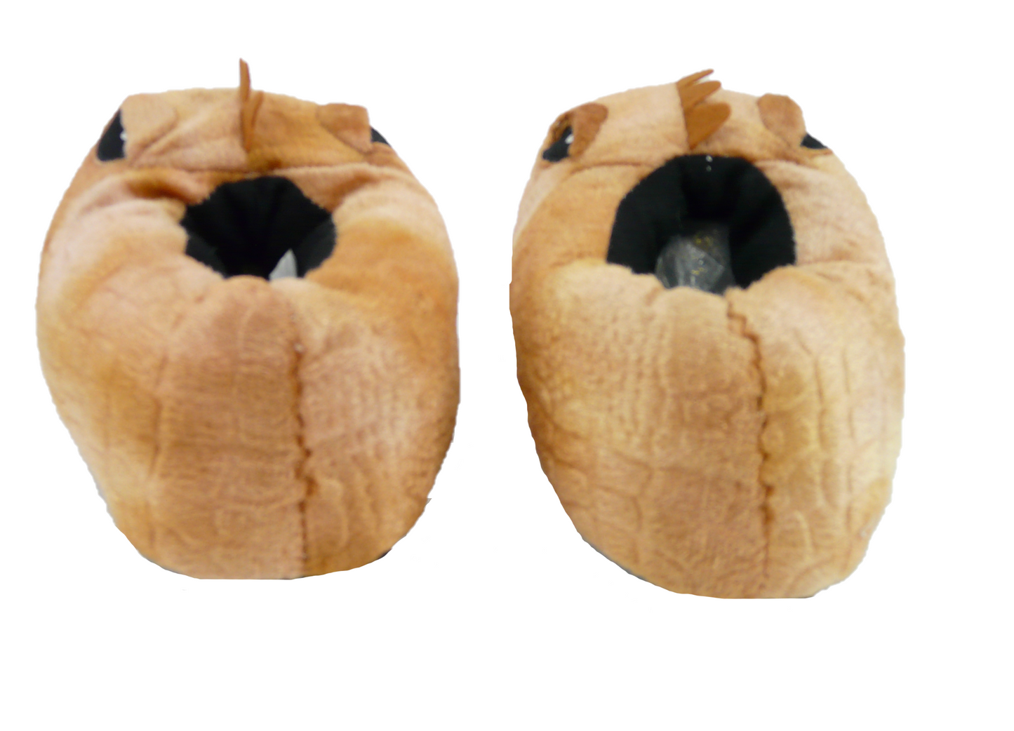 Boys Dinosaur Head 3D Plush Novelty Slippers