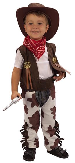 Cowboy Toddlers Fancy Dress Costume (Age 3)