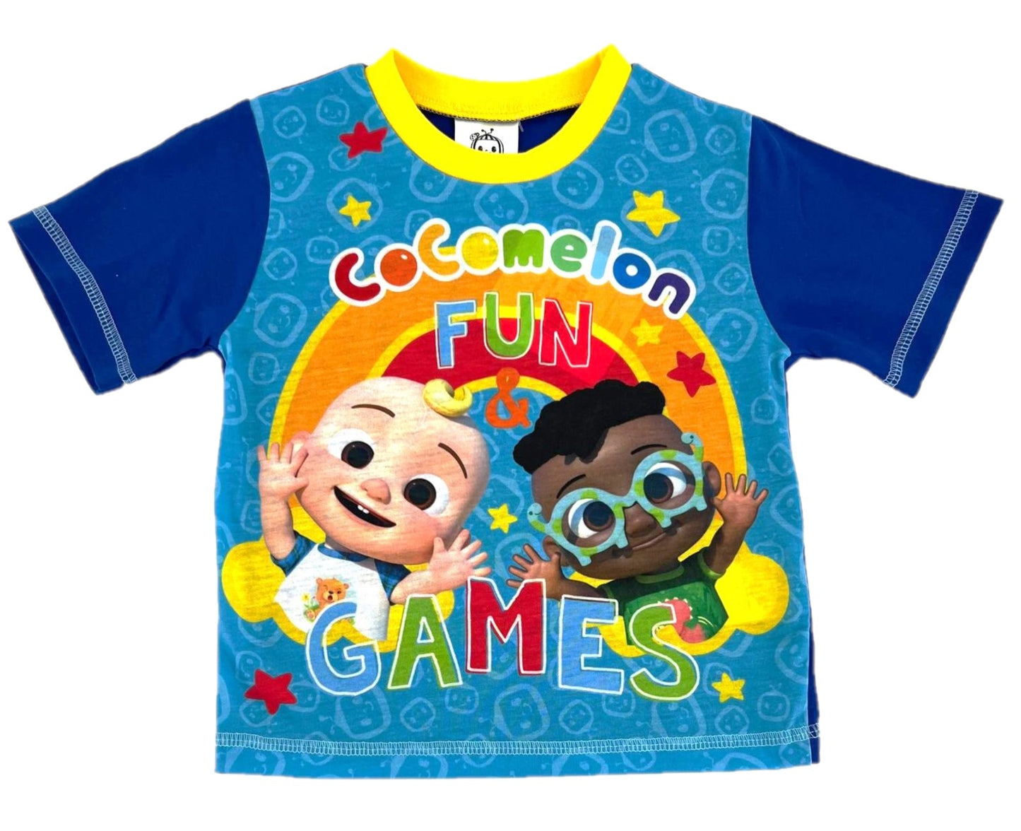 CoComelon Children’s Shortie Pyjamas ideal for Summer.
