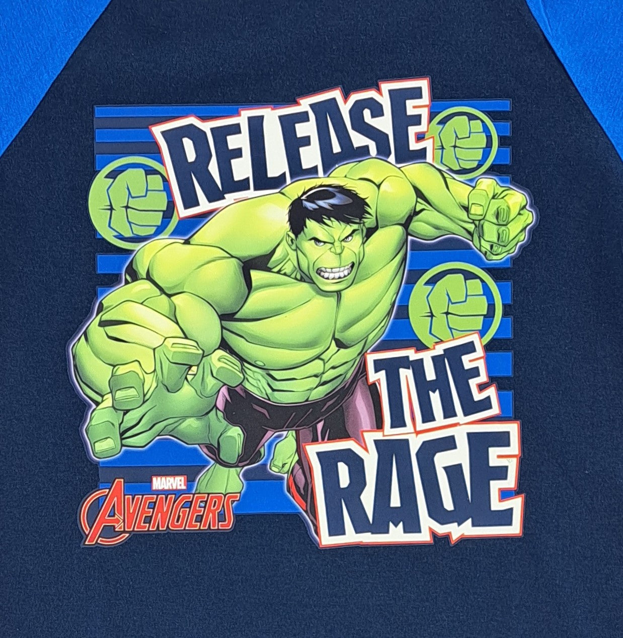 The Hulk "Release The Rage" Boys Shortie Pyjamas