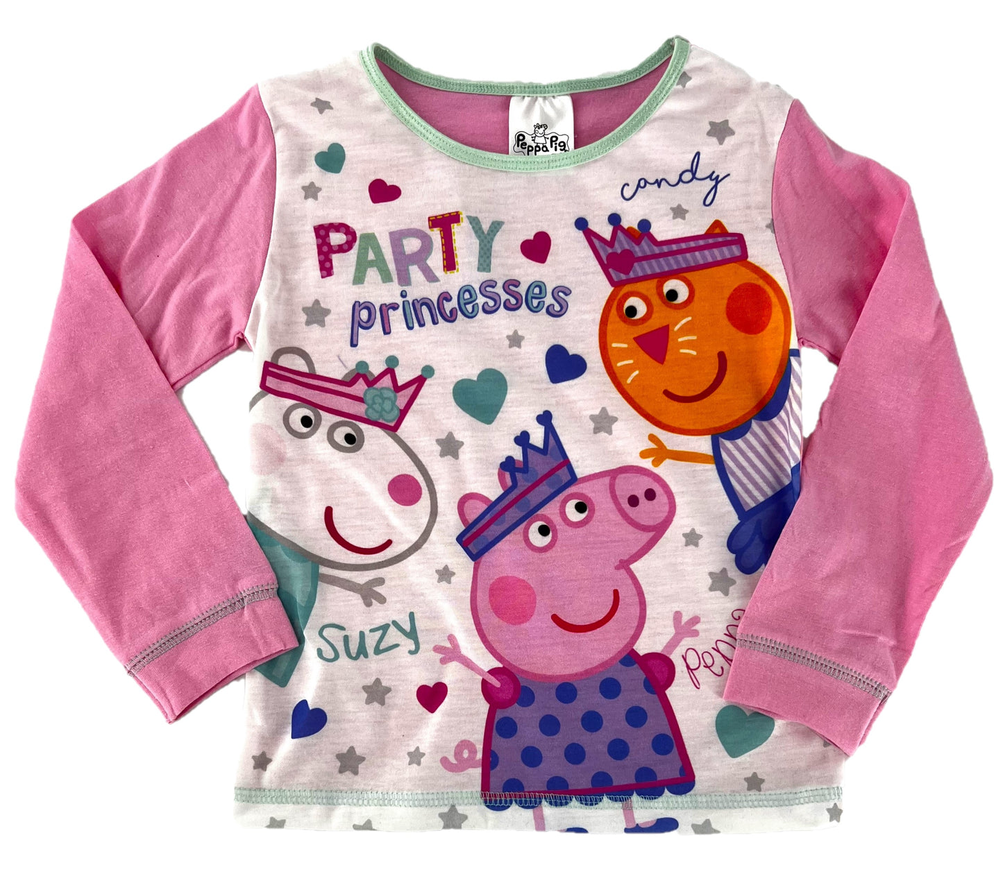 Peppa Pig Girl's Cotton Pyjamas, 1-5 Years, PJ, Sleepwear