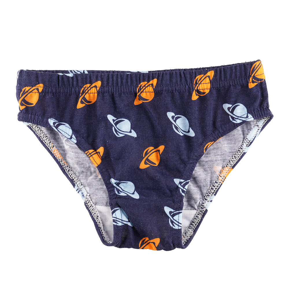 Boys' 7 Pack Briefs – Soft Jersey Underpants with Various Prints – OEKO-TEX Cert