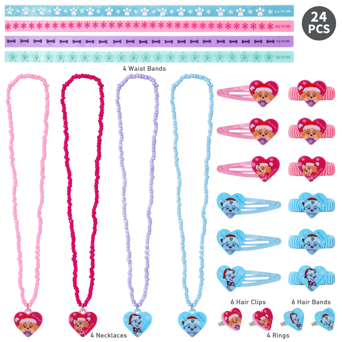 Christmas Advent Calendar Children's Spider-Man or Paw Patrol 24 Surprise Items