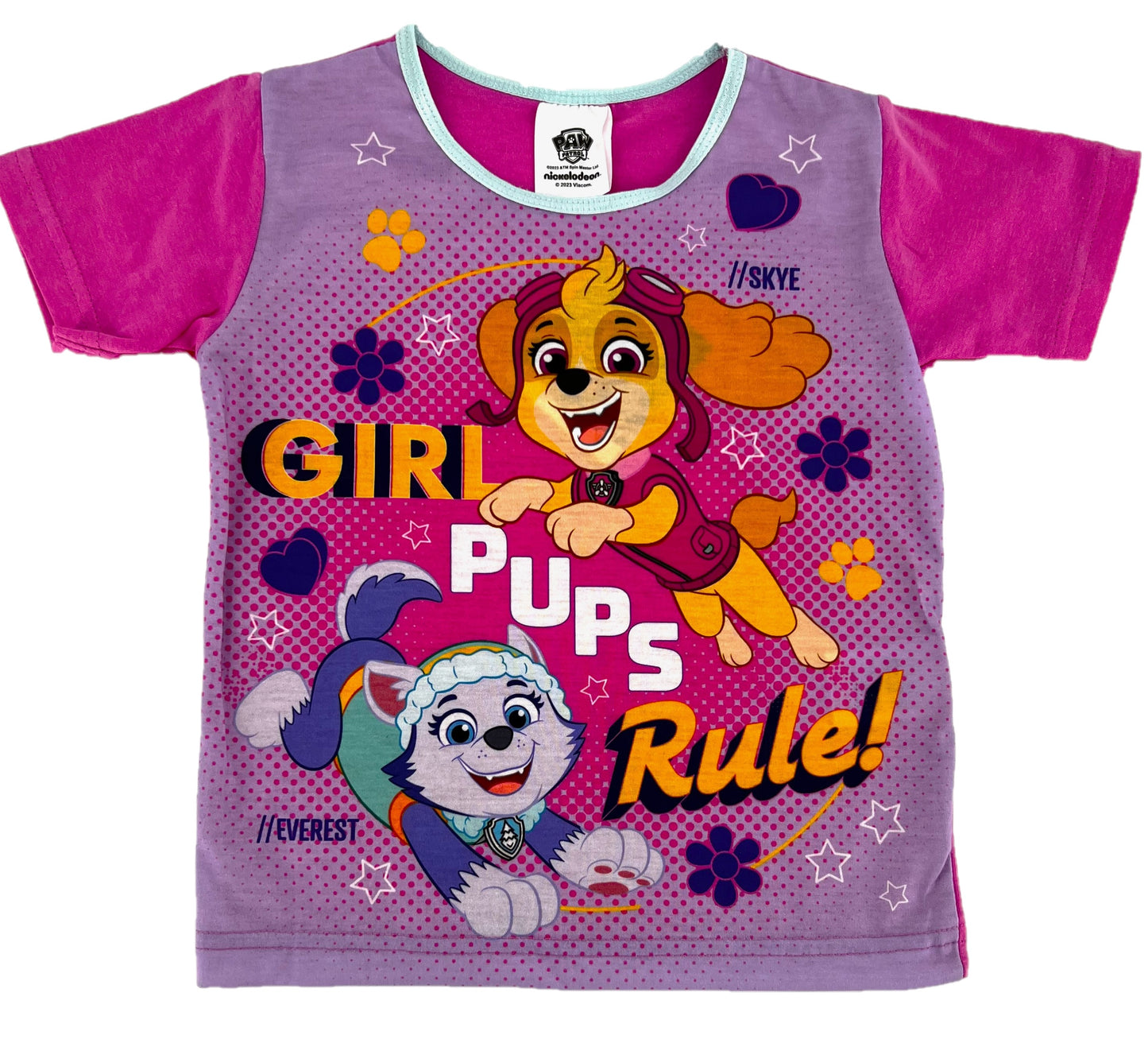 Paw Patrol Toddler Girl’s Cotton Pyjamas, 1-5 Years, Stocking Filler Gift Idea
