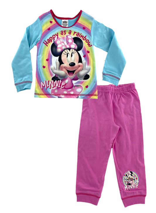 Minnie Mouse Girl’s Pyjamas 18 Months – 5 Years “Happy”