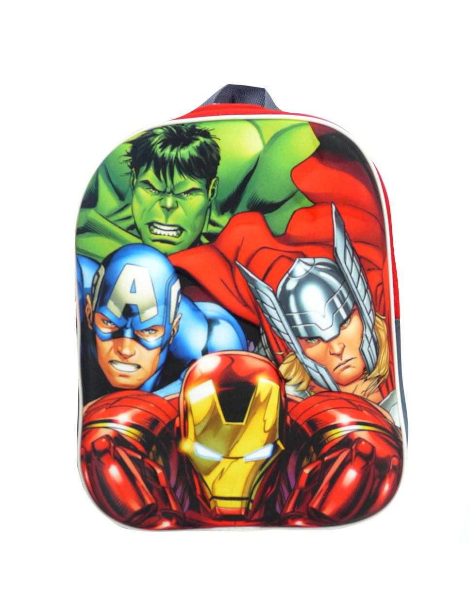 Marvel Avengers 3D EVA Backpack Hulk, Captain America, Iron Man, Thor