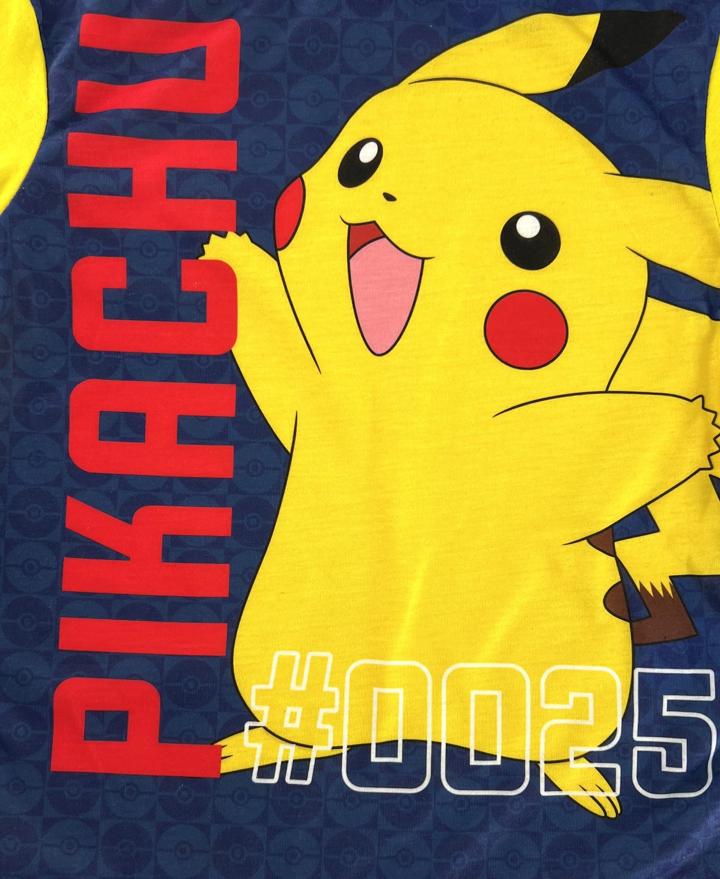 Pokémon Boys Pyjamas 5-12 Years "Smiling Pikachu"
