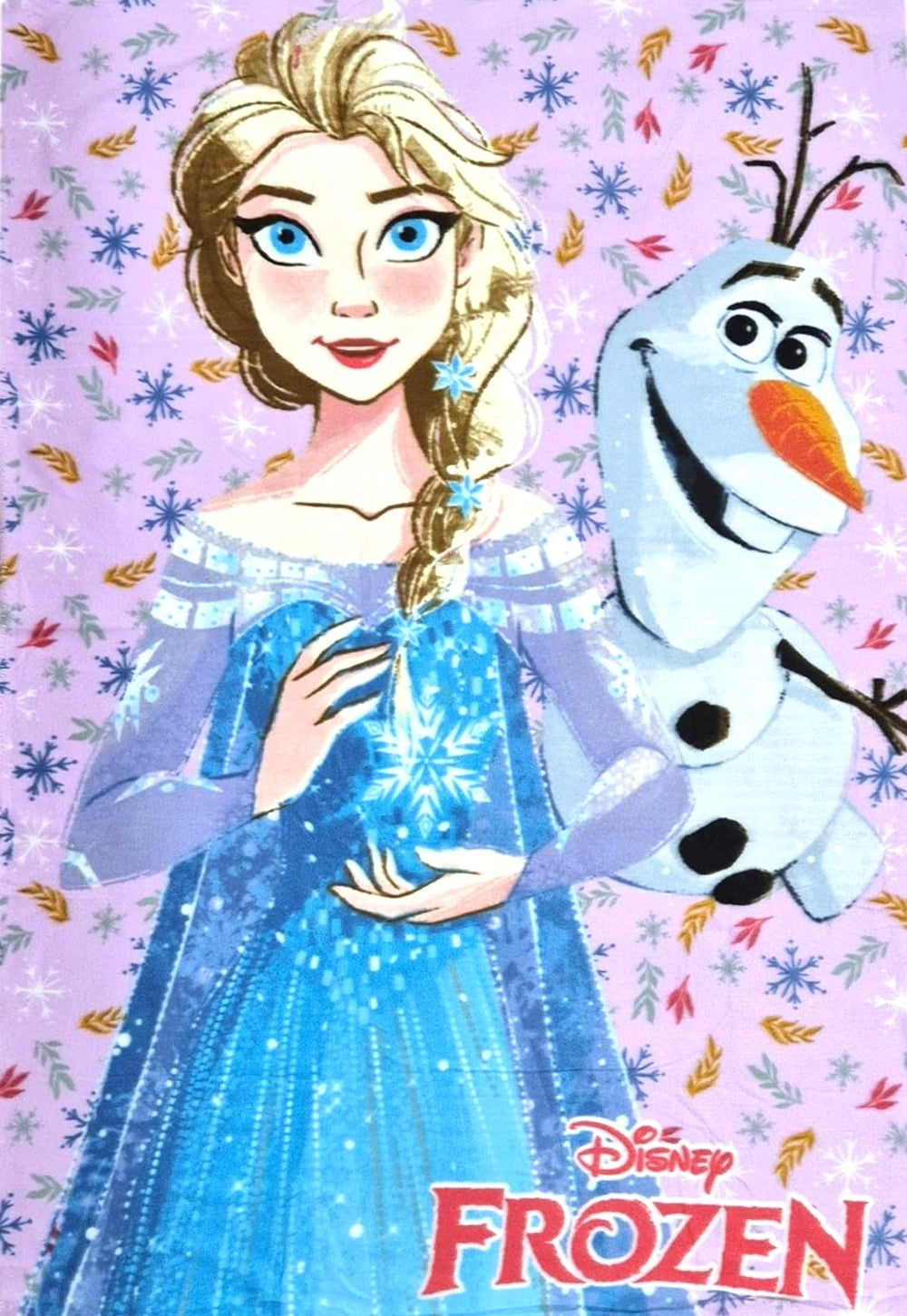 Children’s Character Fleece Throw Blanket – 100x140cm – Soft & Cosy Polyester - Avengers, Frozen, Princess, Stitch & Spiderman