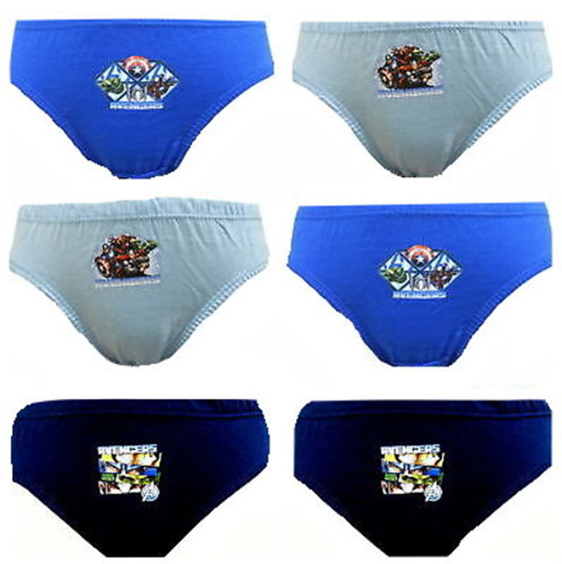 Marvel Avengers "Faces" Boys 6 pack Briefs Underpants