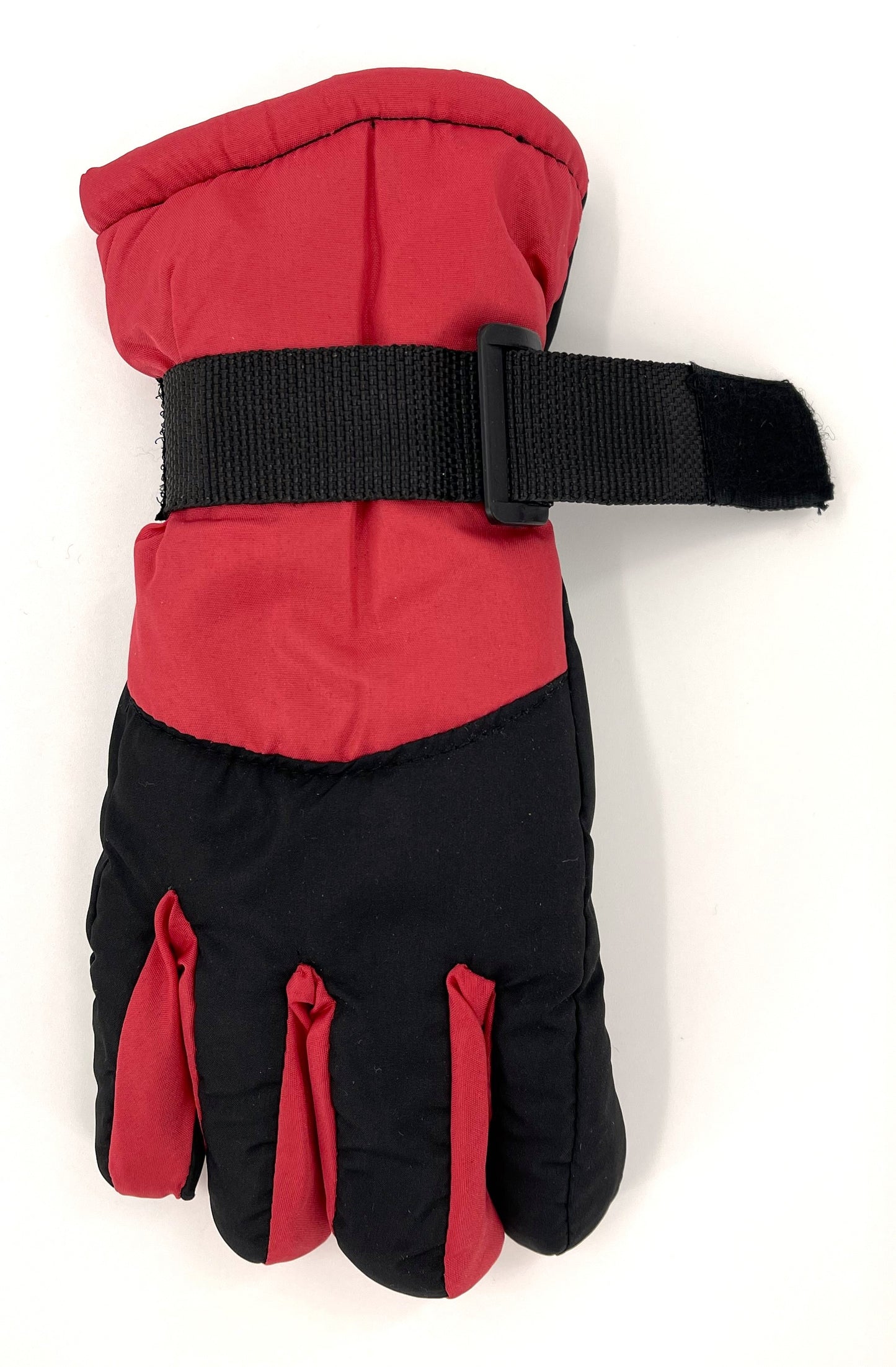 Boys Ski Snowboarding Winter Gloves - Palm/Thumb Grips & Adjustable Wrist Strap