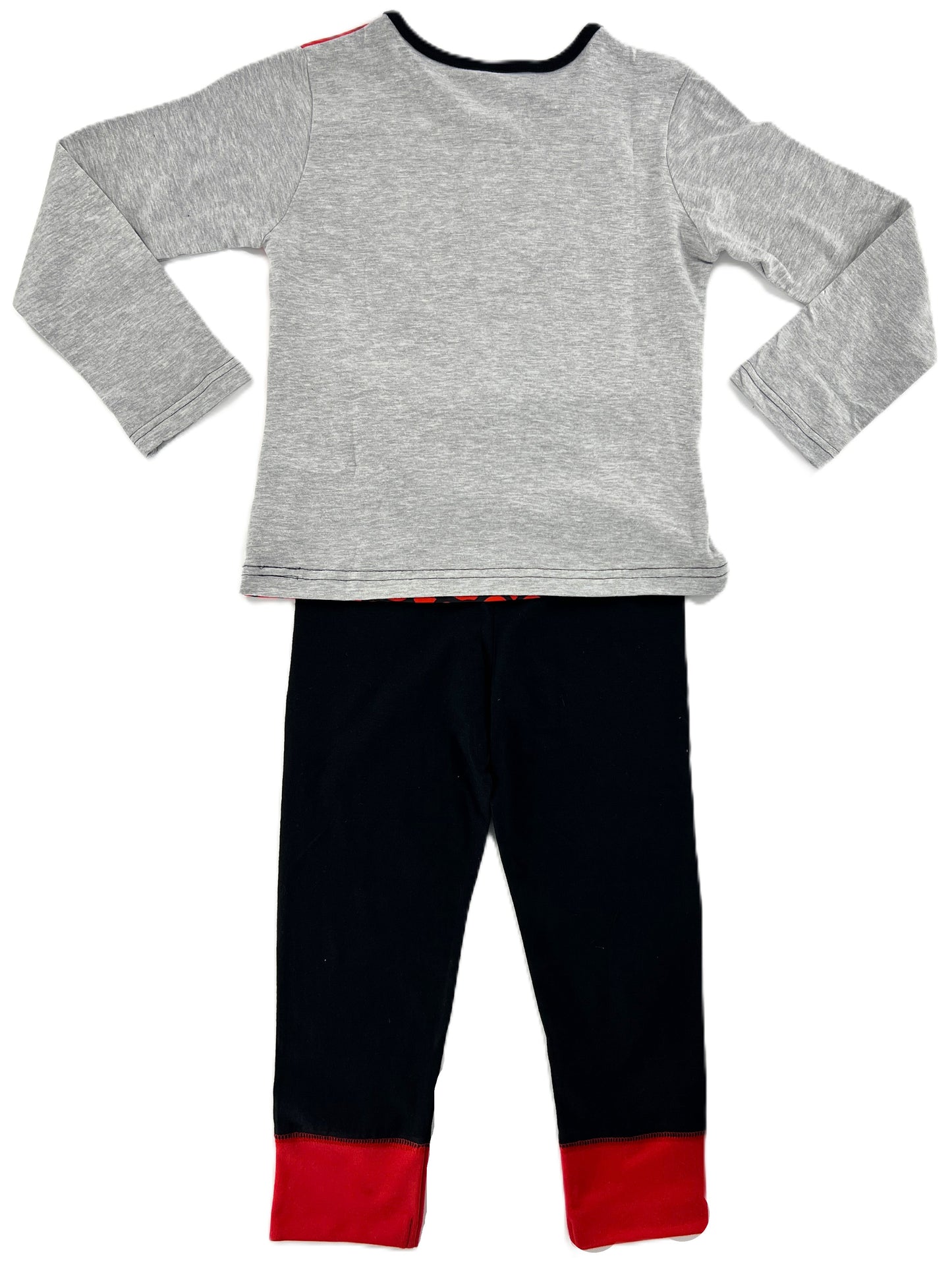 Hello Kitty Girls Pyjamas Set “Hearts” Long Sleeve Top & Bottoms, 5-12 Years