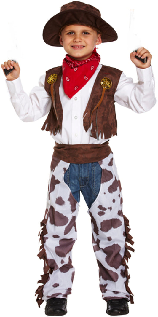 Children's Cowboy Fancy Dress Costume