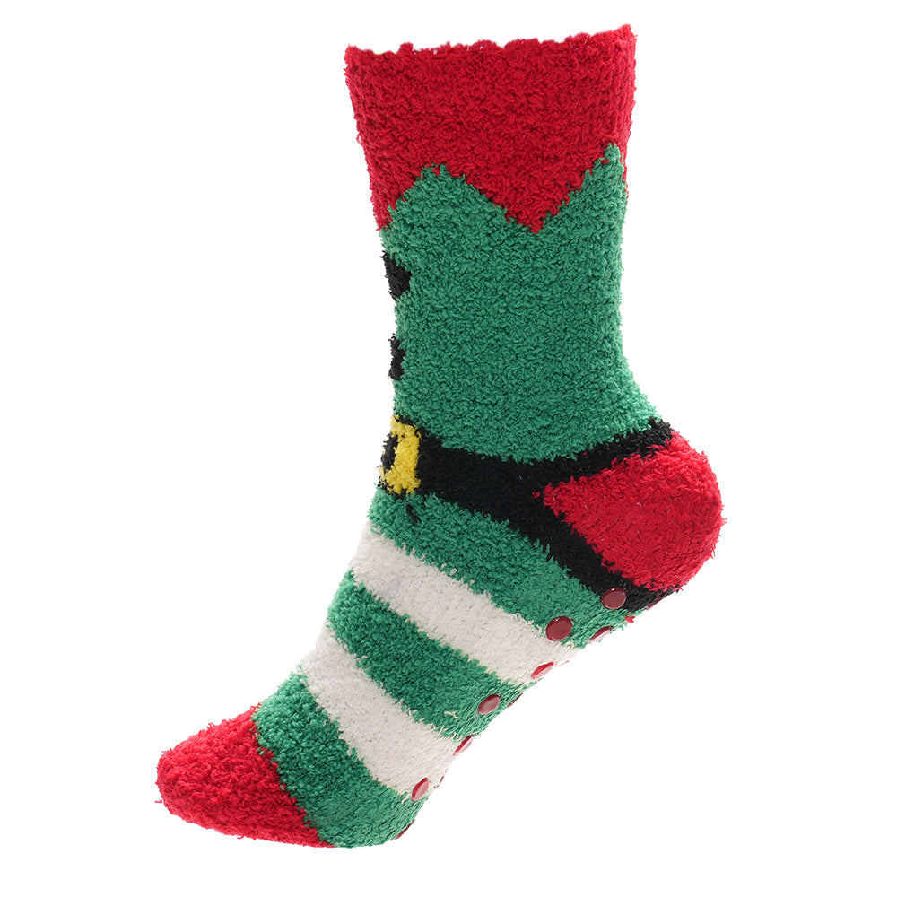 3 Pack Kids Christmas Cosy Socks - 6-8