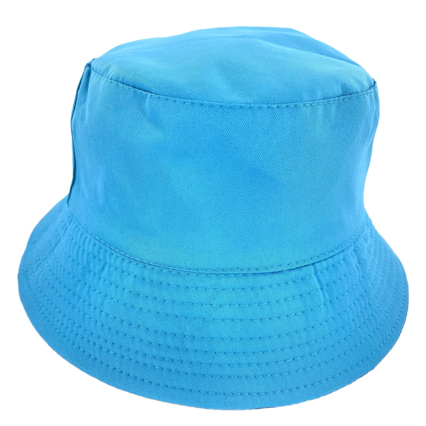 Boys Reversible Bucket Hat Blue/Camo Print Summer Sun Hat