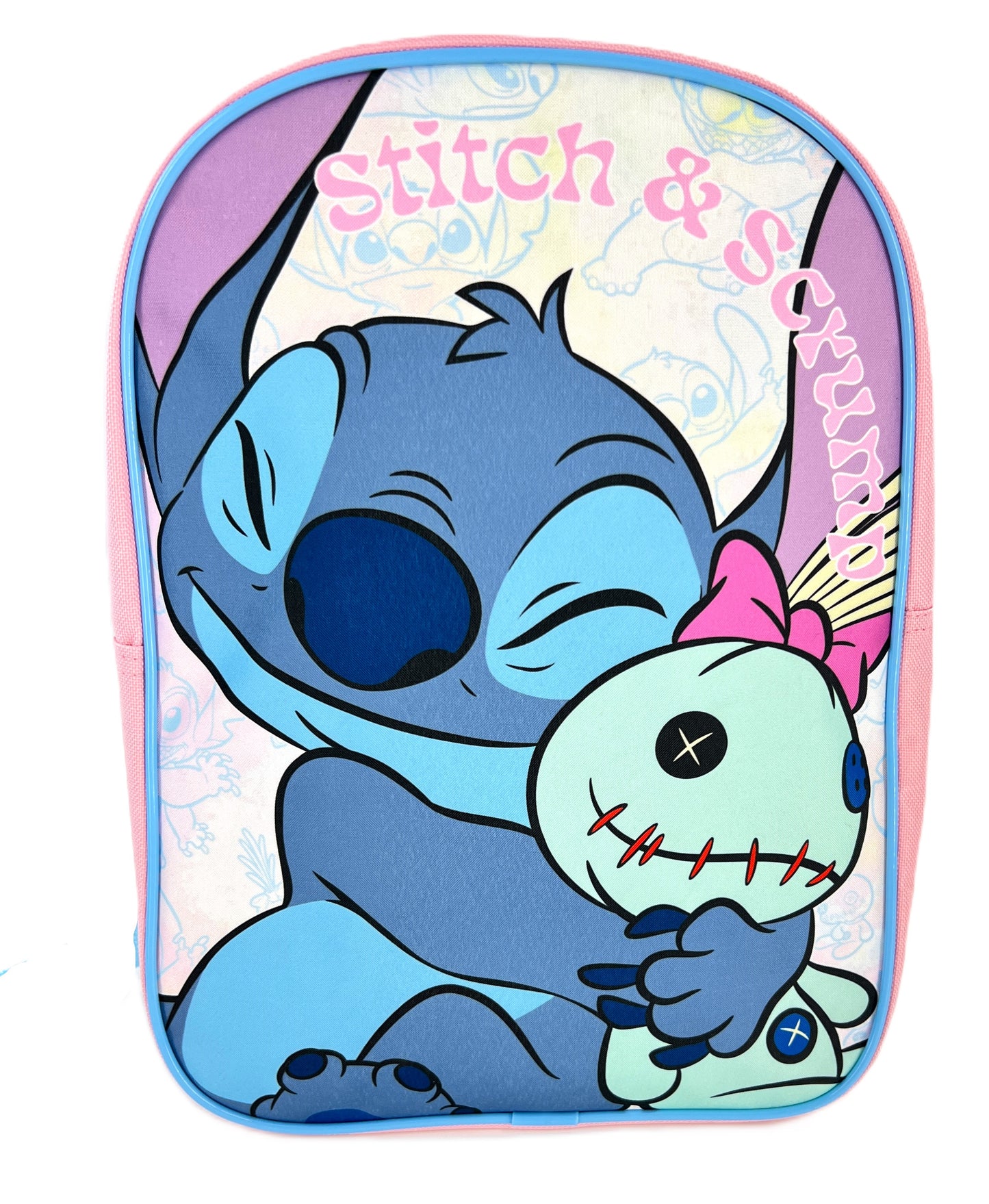 Stitch Backpack Kids Pink School Bag Children's Girls Nursery Rucksack