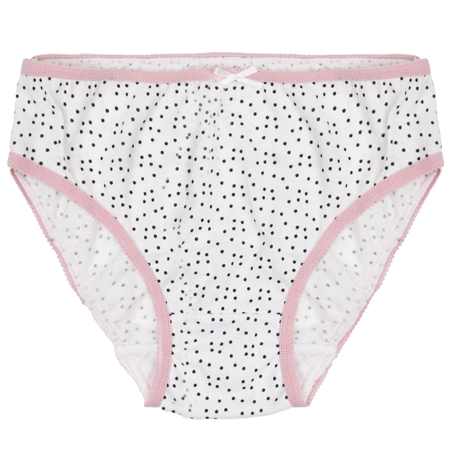 6 Pack Rainbow Pattern Girls Cotton Blend Knickers Panties Briefs Underwear